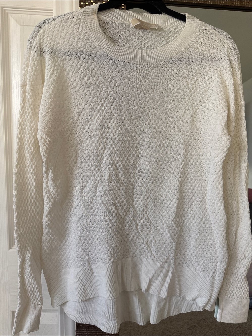 MICHAEL KORS Textured Crewneck Sweater